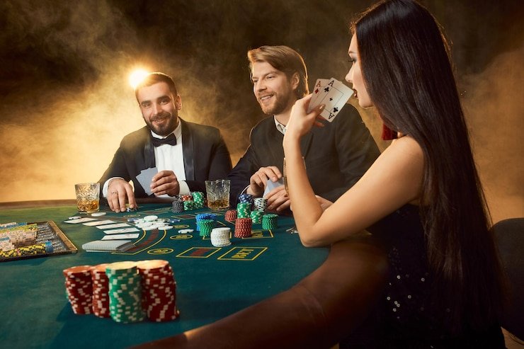 Antarmuka meja blackjack FFWS Indonesia di aplikasi mentari jitu